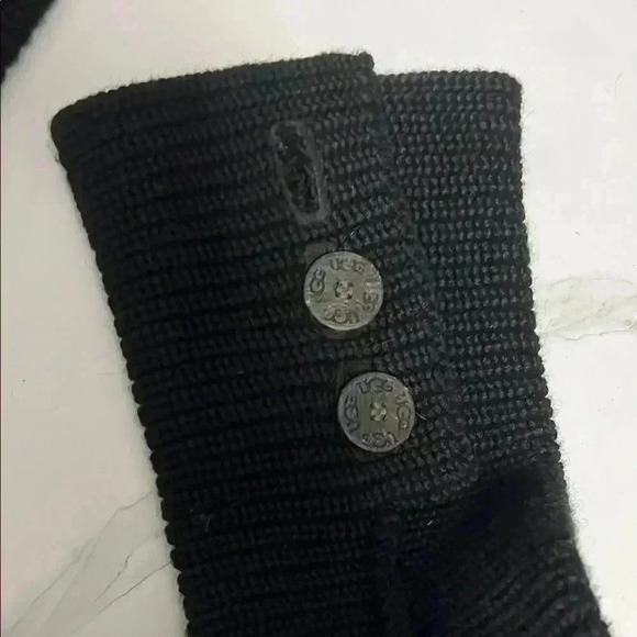 Ugg Black Knit Boots - Picture 4 of 4
